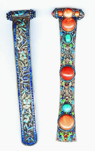 Hair Pins from Mongolia