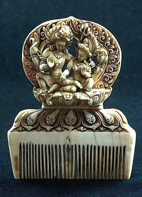 Ivory Comb from Nepal