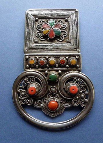 Belt Ornament from Tibet