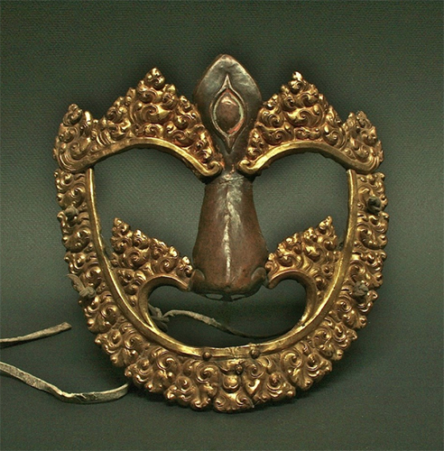 Kalachakra Dance Mask from Tibet