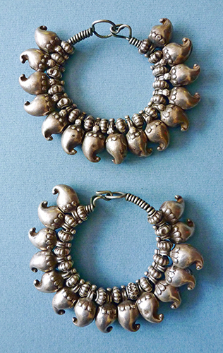 Child’s Silver Anklets (Painjin) from India