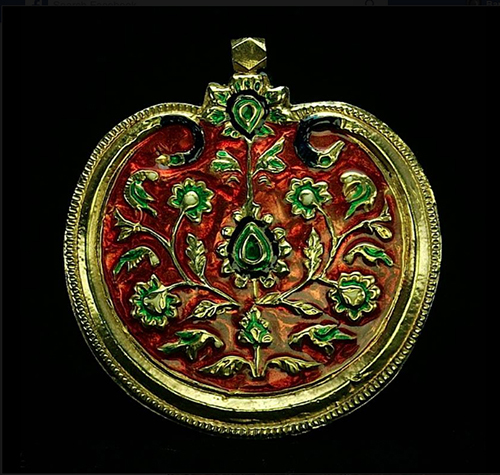 Mughal-Style Pendant from India