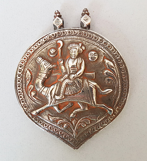 Silver Amulet from India